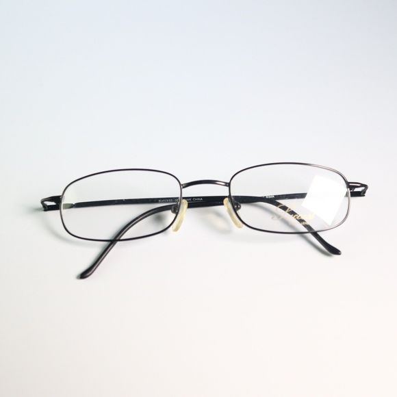 Success Oval black slim frame eyeglasses SS-207 50-18 135 Mat Black eyewear N14 - Picture 8 of 10